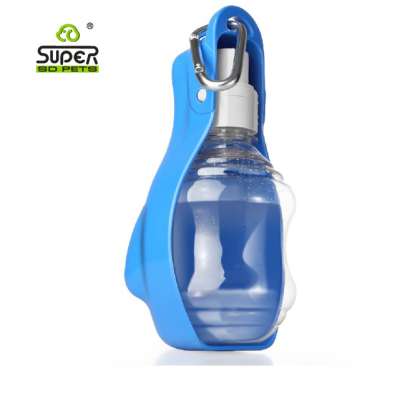 Foldable dog water pet travel drinking bottle